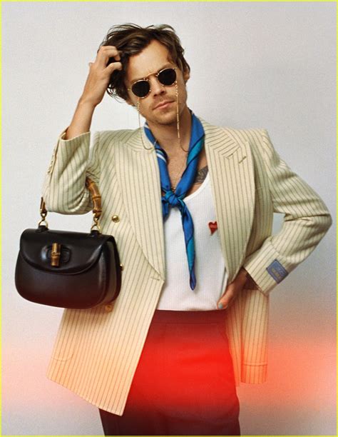 harry styles gucci fine line|Harry Styles best Gucci outfit.